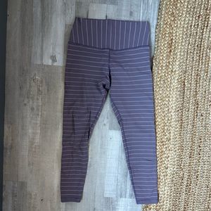 Glyder striped cropped legging